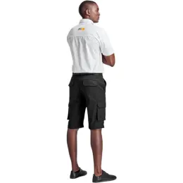 Mens Cargo Zip Off Pants Model Shorts Back